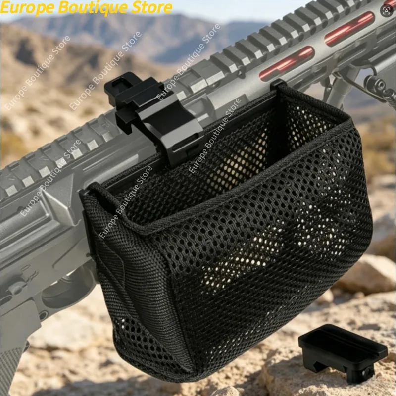 Tactical Quick Release Shell Catcher Detachable Heat Resistant Mesh Cartridge Catcher For Bullet Recycling Holder
Tactical Quick Release Shell Catcher Detachable Heat Resistant Mesh Cartridge Catcher For Bullet Recycling Holder