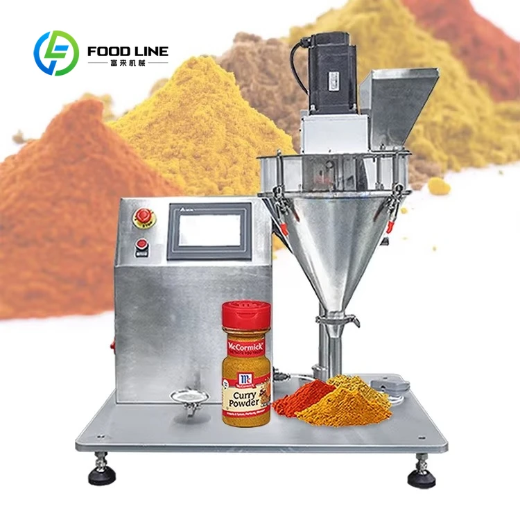 Customized Easy to Operate Small Table Auger Dosing For Spicy Matcha Dry Flour Powder Filling Machine
Customized Easy to Operate Small Table Auger Dosing For Spicy Matcha Dry Flour Powder Filling Machine