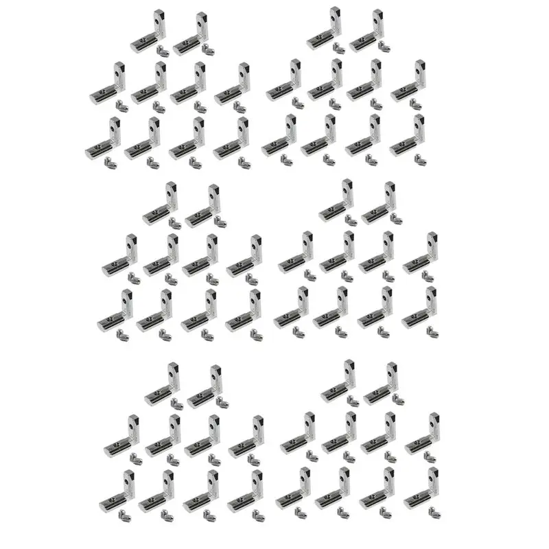 AB11-120 шт. L-образные внутренние угловые соединители для алюминиевого профиля серии 2020, паз 6 мм
AB11-120 шт. L-образные внутренние угловые соединители для алюминиевого профиля серии 2020, паз 6 мм