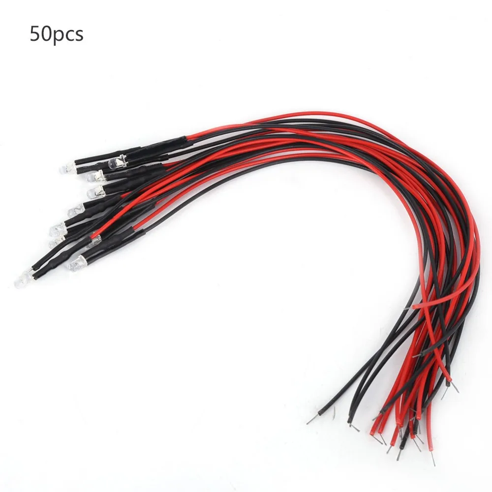 50 шт. светодиодов 12В с низким энергопотреблением, 3 мм, разноцветные, быстро мигающие, предустановленные на проводах, для проектов DIY
50 шт. светодиодов 12В с низким энергопотреблением, 3 мм, разноцветные, быстро мигающие, предустановленные на проводах, для проектов DIY