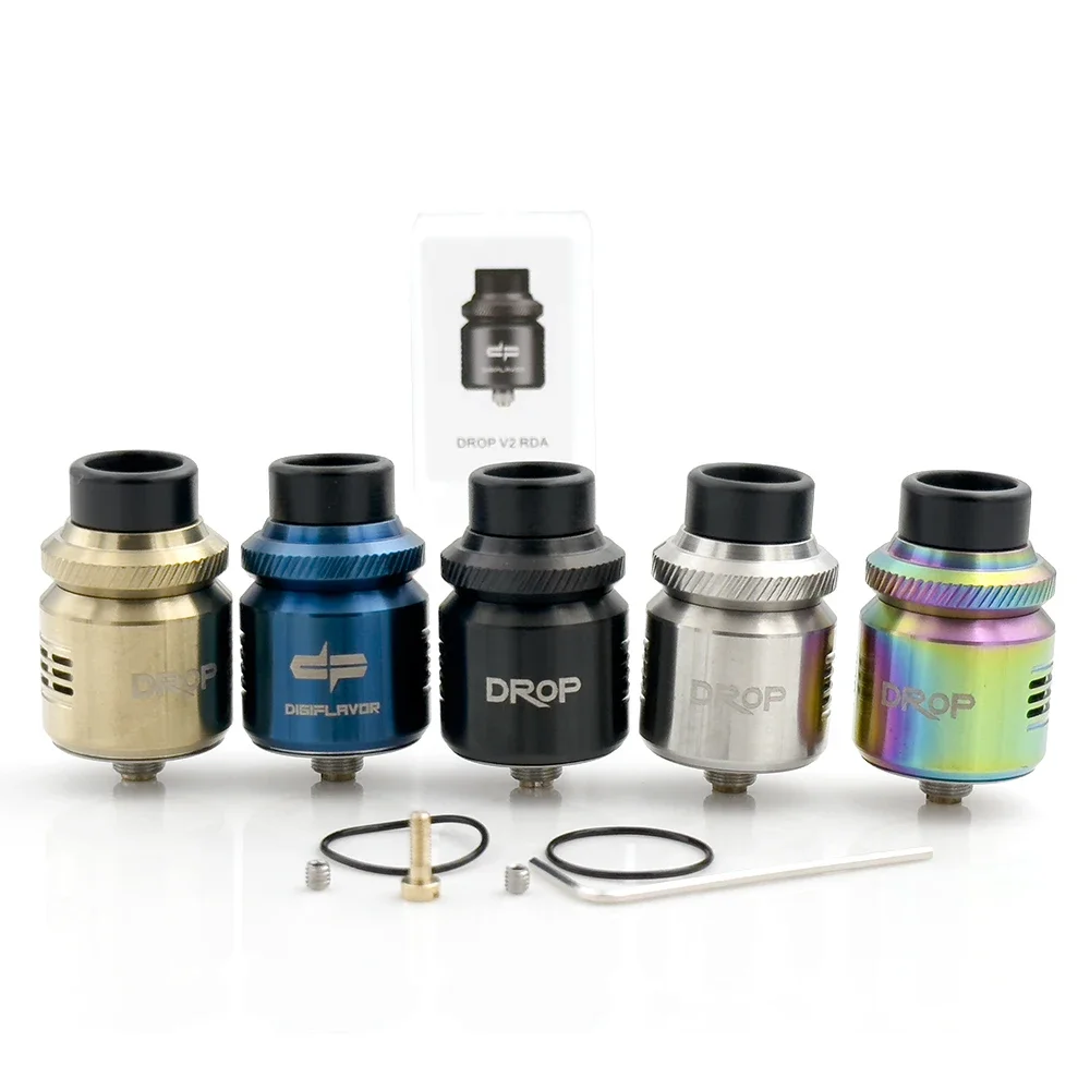 AosVape Drop RDA V2 емкость, двойная катушка 24 мм DIY Deck Support DL RDL Atomizer
AosVape Drop RDA V2 емкость, двойная катушка 24 мм DIY Deck Support DL RDL Atomizer