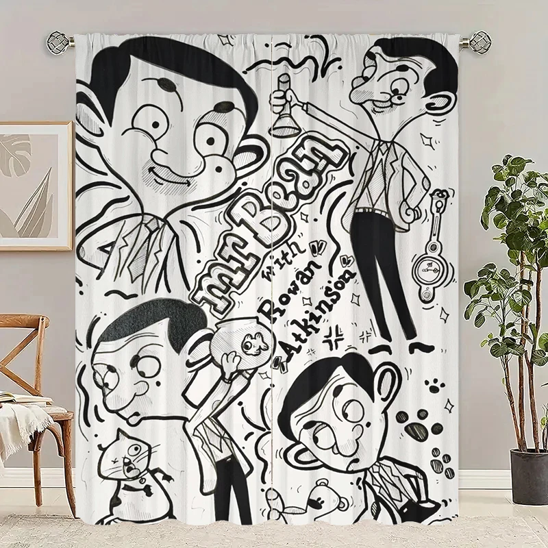 2 pieces - Black and White Figure drawing - Printed curtain 100% polyester, suitable for home decoration (excluding light pole)
2 pieces - Black and White Figure drawing - Printed curtain 100% polyester, suitable for home decoration (excluding light pole)