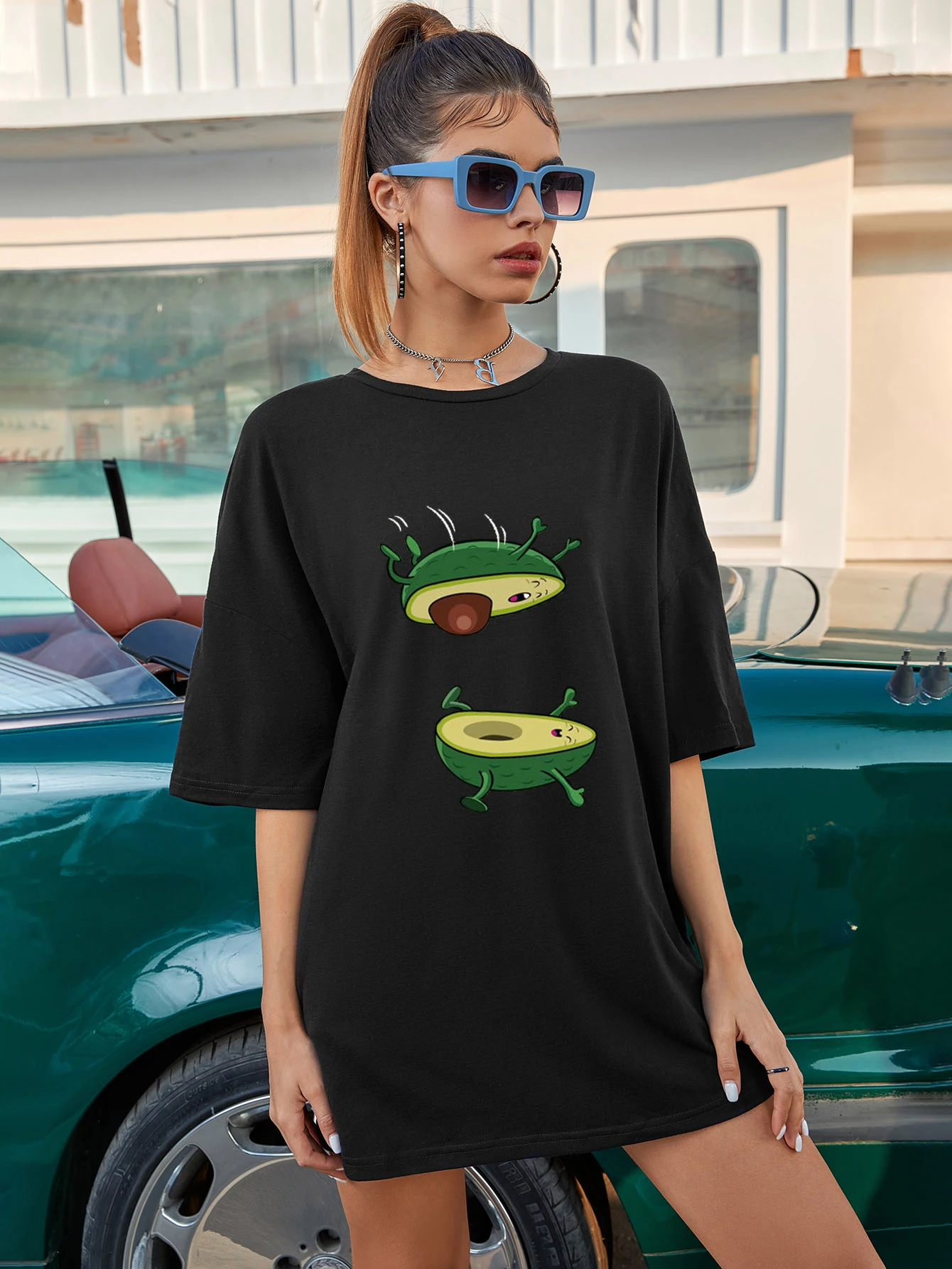 colored Avocado oversized tshirt funny women graphic vegan tee shirt
colored Avocado oversized tshirt funny women graphic vegan tee shirt