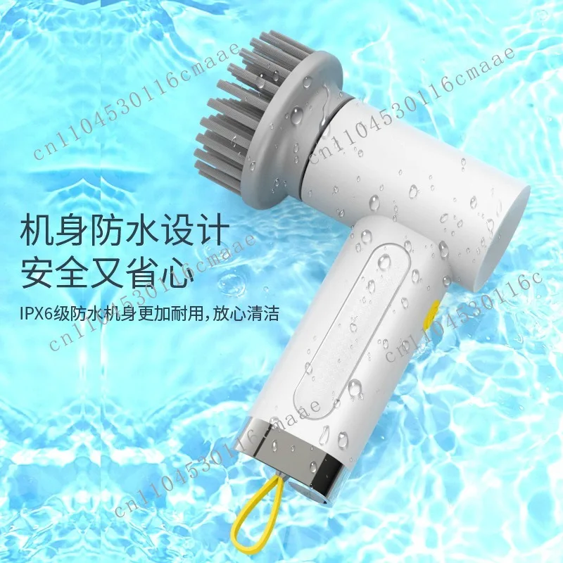 New Electric Cleaning Brush Multifunctional Household Kitchen Bathroom Long Handle Brush Handheld Powerful Brush Artifact
New Electric Cleaning Brush Multifunctional Household Kitchen Bathroom Long Handle Brush Handheld Powerful Brush Artifact