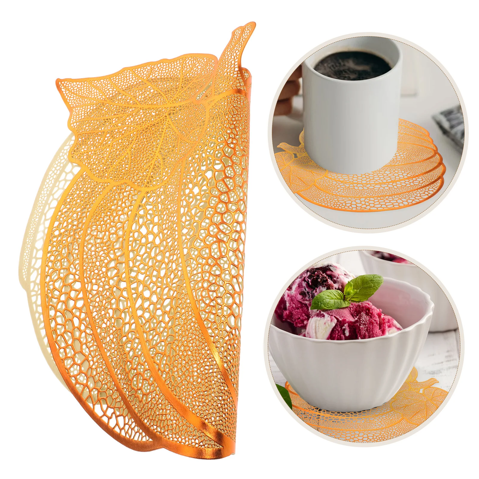Waterproof Pumpkin Table Placemats Faux Pumpkin Decor Nordic Style Heat Resistant Oilproof Dining Table Protection Mat 
Waterproof Pumpkin Table Placemats Faux Pumpkin Decor Nordic Style Heat Resistant Oilproof Dining Table Protection Mat