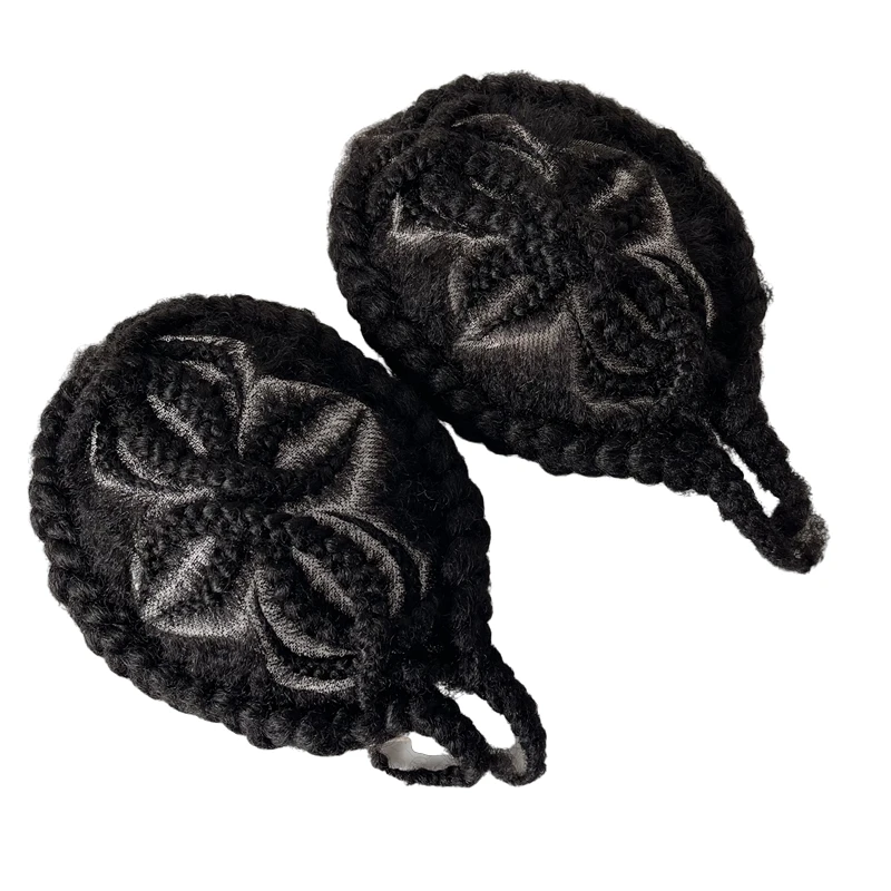 Brazilian Virgin Human Hair Replacement Color Black Afro Flower Cornrow Braids 8x10 Full Lace Toupee Male Unit for Black Men
Brazilian Virgin Human Hair Replacement Color Black Afro Flower Cornrow Braids 8x10 Full Lace Toupee Male Unit for Black Men
