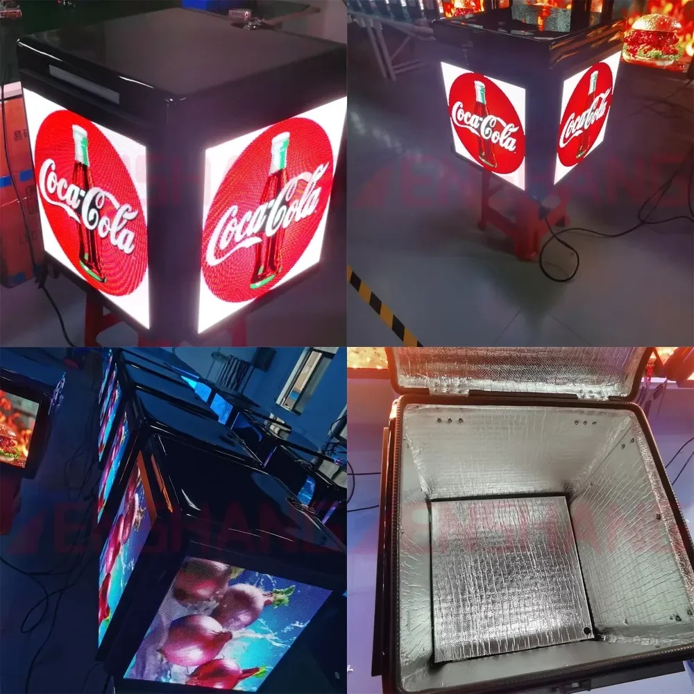 Direct Sales Waterproof Motorcycle Tail Boxes Built-in LED Display Motorcycle Tail Boxes for Delivery Food Box Customizable
Direct Sales Waterproof Motorcycle Tail Boxes Built-in LED Display Motorcycle Tail Boxes for Delivery Food Box Customizable