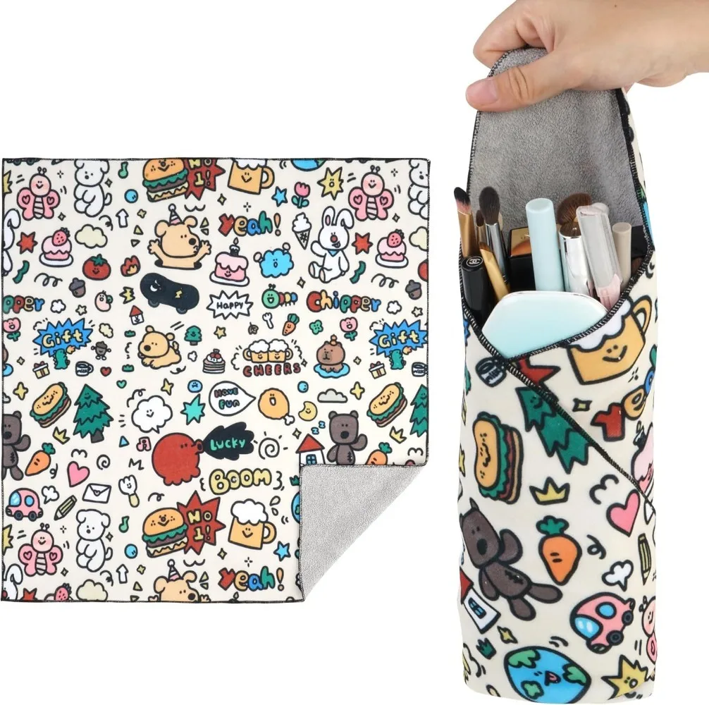 Walking Way Magic Cloth Makeup Bag Portable Protective Cosmetic Pouch Self-Adhesive Camera Lens Wrap Stylish Travel Organizer
Walking Way Magic Cloth Makeup Bag Portable Protective Cosmetic Pouch Self-Adhesive Camera Lens Wrap Stylish Travel Organizer