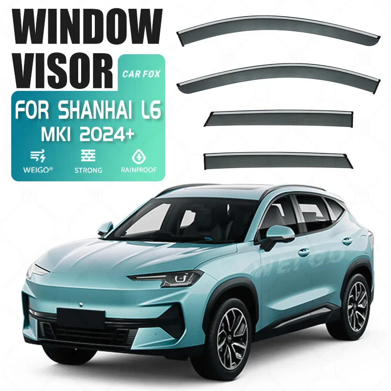For Jetour Shanhai L6 2024-2025 Car Window Visor Awning Shelters Windshield Side Window Rain Sun Shade Auto Accessories
For Jetour Shanhai L6 2024-2025 Car Window Visor Awning Shelters Windshield Side Window Rain Sun Shade Auto Accessories