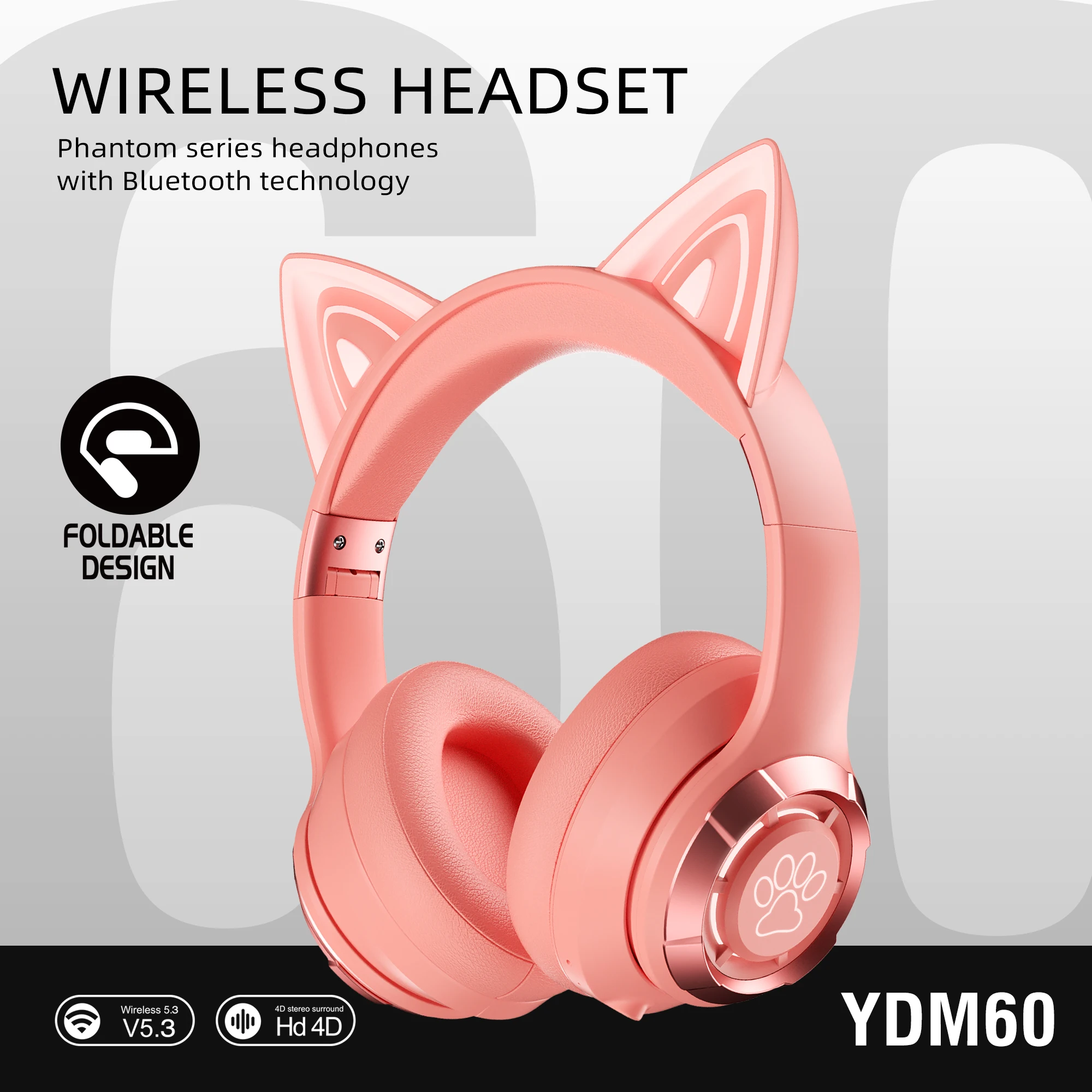Беспроводные наушники с милыми кошачьими ушками, Bluetooth-наушники с кошачьими ушками, стерео музыкальные наушники, Bluetooth 5,3, спортивная игровая гарнитура с микрофоном
Беспроводные наушники с милыми кошачьими ушками, Bluetooth-наушники с кошачьими ушками, стерео музыкальные наушники, Bluetooth 5,3, спортивная игровая гарнитура с микрофоном