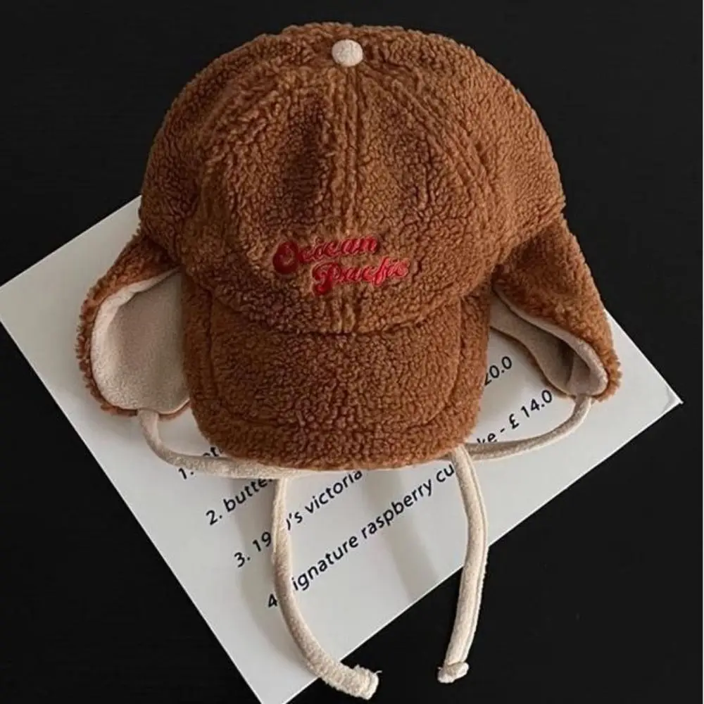 Fashion Ear Protectors Warm Pilot Hat Thickened Earflaps Visor Winter Baseball Cap Windproof Cap Lamb Wool Hat Outdoor Sports
Fashion Ear Protectors Warm Pilot Hat Thickened Earflaps Visor Winter Baseball Cap Windproof Cap Lamb Wool Hat Outdoor Sports