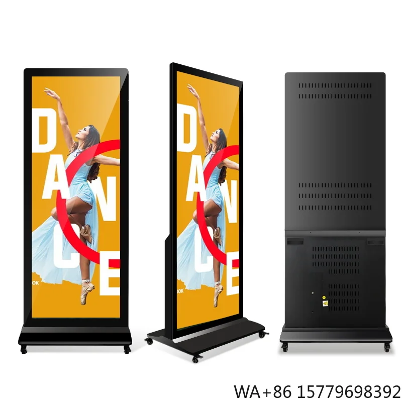 70/75 Inch Full Screen Indoor Shopping Mall LCD Display Floor Standing Digital Signage Totem Advertising Player
70/75 Inch Full Screen Indoor Shopping Mall LCD Display Floor Standing Digital Signage Totem Advertising Player
