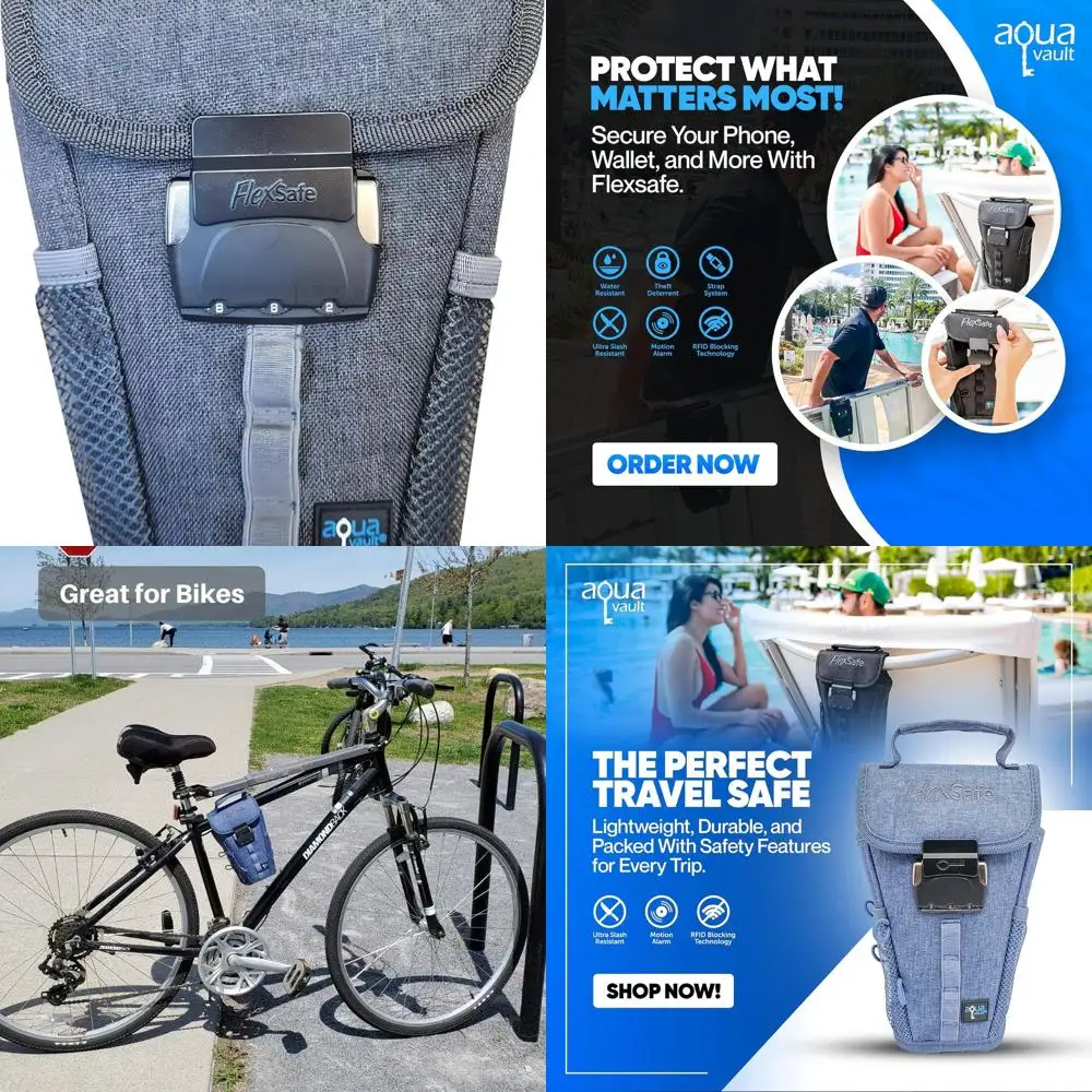 Портативный сейф — классический устойчивый к порезам нейлоновый сейф для путешествий, пляжа, бассейна и использования в отеле (серый)
Портативный сейф — классический устойчивый к порезам нейлоновый сейф для путешествий, пляжа, бассейна и использования в отеле (серый)