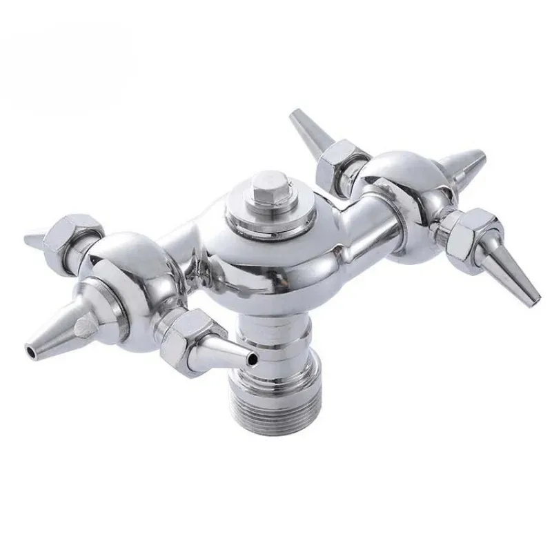 Automatic Rotating 360° Tank Cleaning Spray Head, Double Cycle Stainless Steel Horn Nozzle for Fermenters, Storage Tanks
Automatic Rotating 360° Tank Cleaning Spray Head, Double Cycle Stainless Steel Horn Nozzle for Fermenters, Storage Tanks