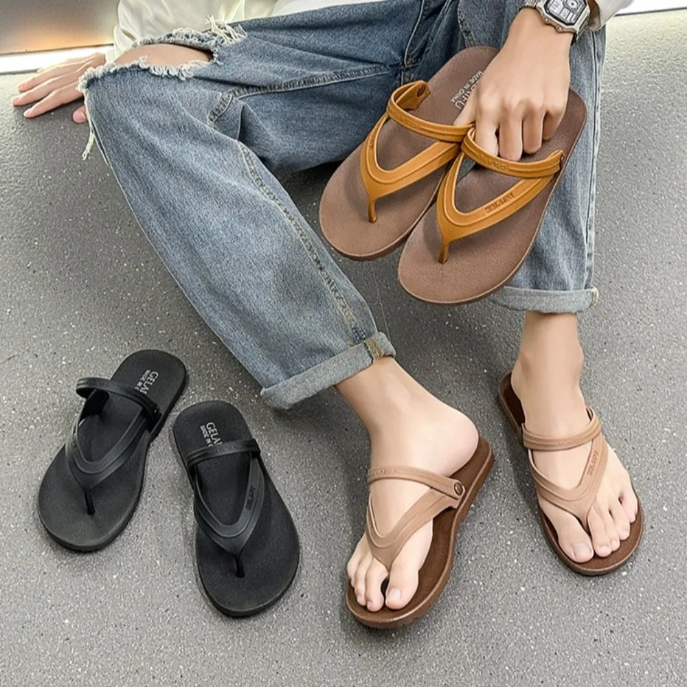 All Match Anti Slip Slides Sandals Anti Odor Beachwear Ankle Buckles Slippers PVC Shoes Thick Soled Slippers Home
All Match Anti Slip Slides Sandals Anti Odor Beachwear Ankle Buckles Slippers PVC Shoes Thick Soled Slippers Home