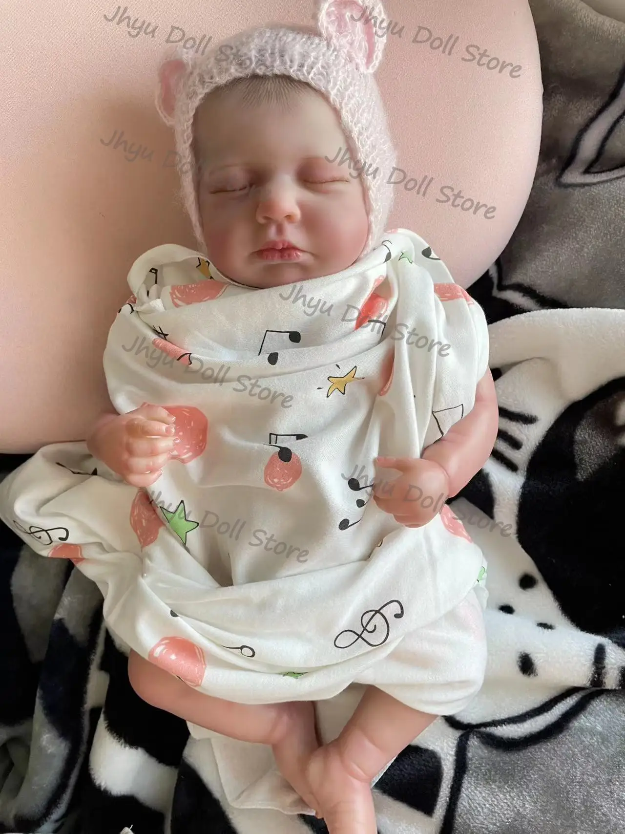48CM Loulou Real Picture 3D Skin Multiple Layers Painting Visible Veins Reborn Baby Doll High Quality Collectible Art Doll
48CM Loulou Real Picture 3D Skin Multiple Layers Painting Visible Veins Reborn Baby Doll High Quality Collectible Art Doll