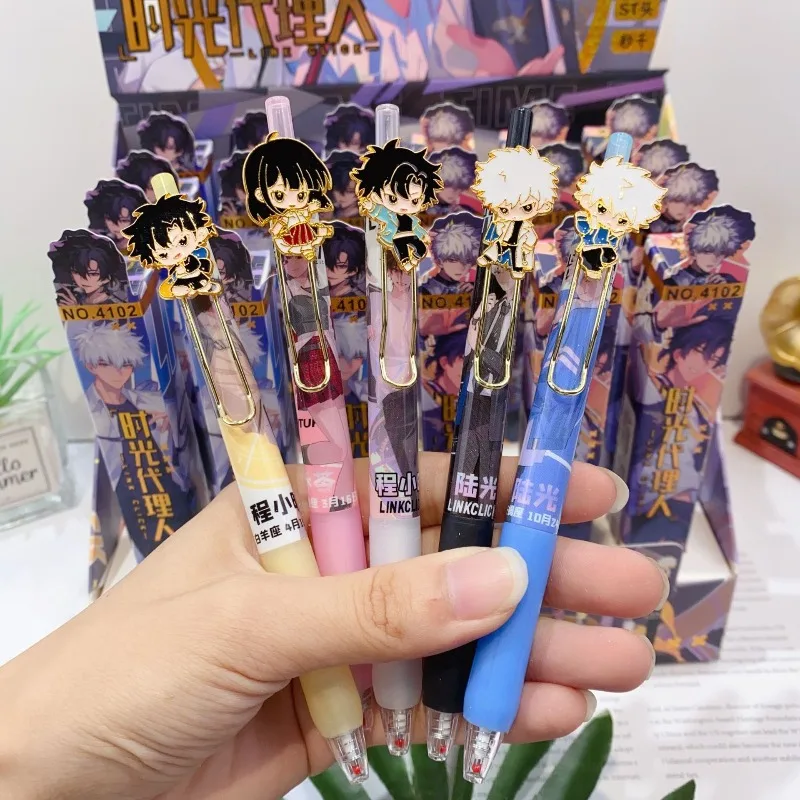 Cute Random 3Pcs Anime Link Click 0.5mm Black ink Gel Pens Charles Lucas Signature Pen Kids Gift
Cute Random 3Pcs Anime Link Click 0.5mm Black ink Gel Pens Charles Lucas Signature Pen Kids Gift