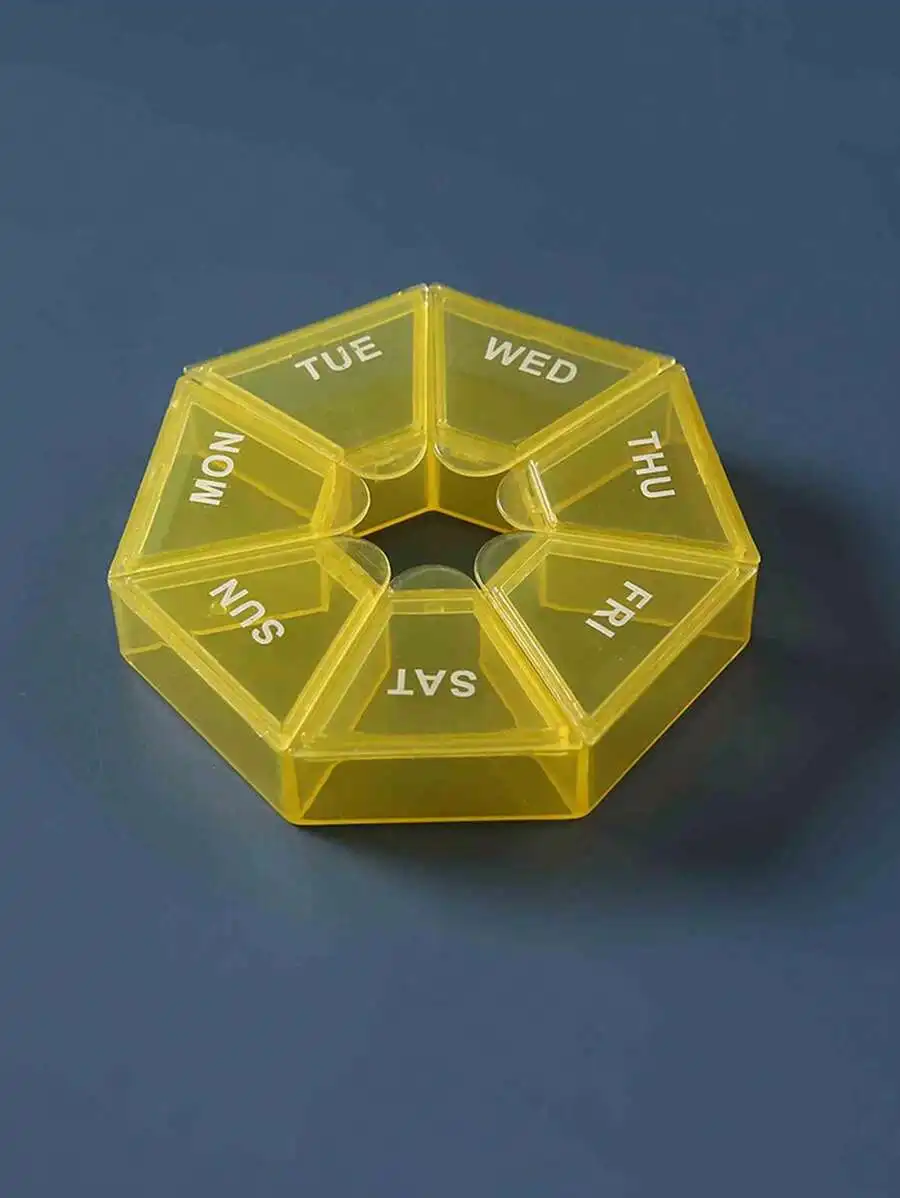 7-Day Portable Pill Organizer Box With Daily Compartments Travel Medicine Vitamin Holder
7-Day Portable Pill Organizer Box With Daily Compartments Travel Medicine Vitamin Holder