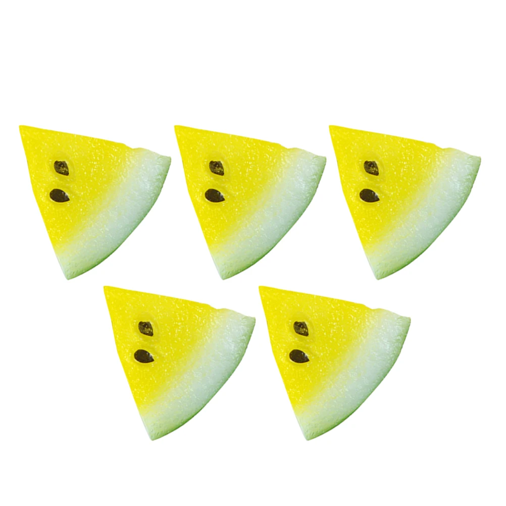 5 Pcs Watermelon Slice Miniature Fruits House Decor Artificial Miniature Fruits Resin Tiny Fruit ModelsFruits Toy
5 Pcs Watermelon Slice Miniature Fruits House Decor Artificial Miniature Fruits Resin Tiny Fruit ModelsFruits Toy