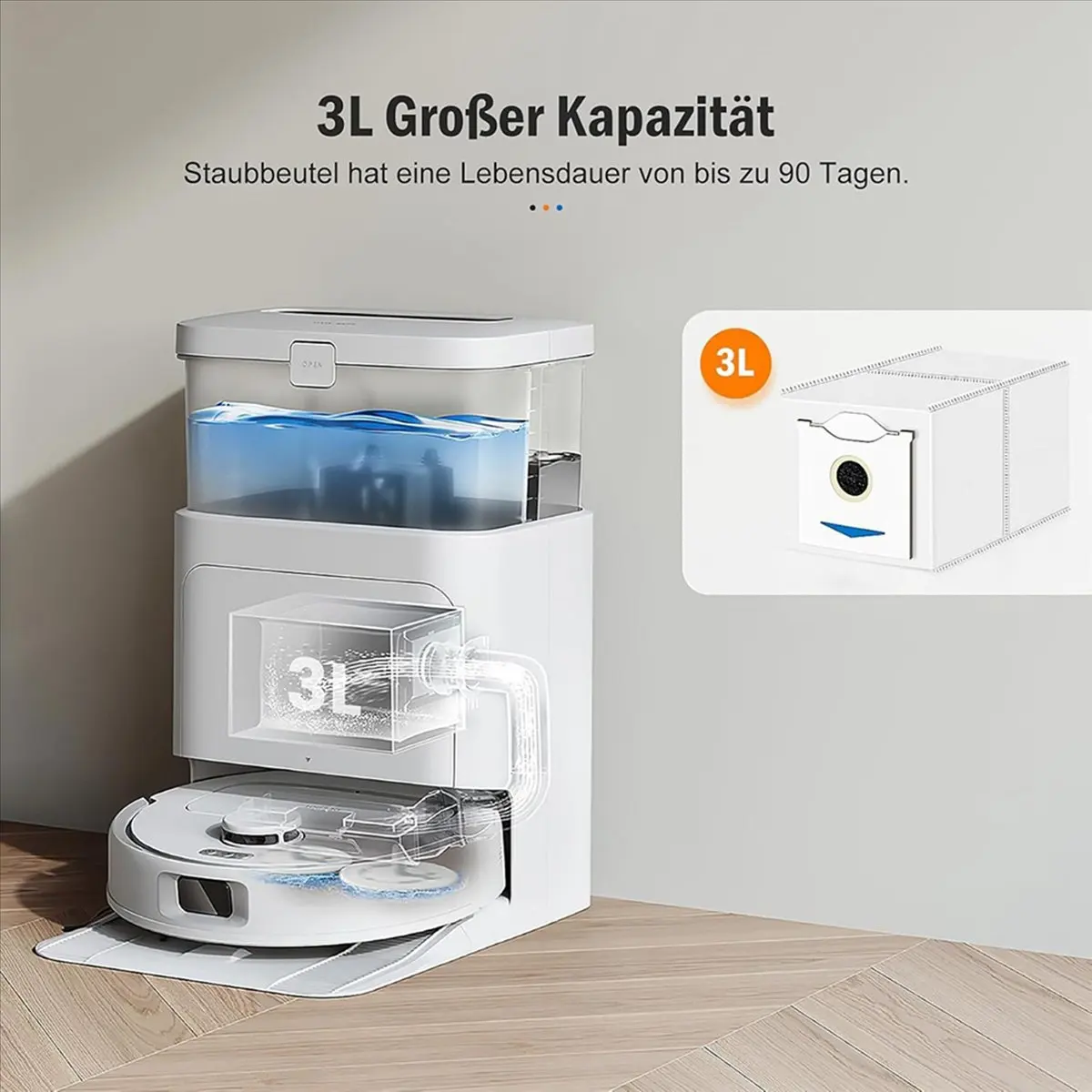 Мешки для сбора пыли ABUB 20X для робота-пылесоса Ecovacs Deebot N30 Pro Omni, сменные запчасти и аксессуары
Мешки для сбора пыли ABUB 20X для робота-пылесоса Ecovacs Deebot N30 Pro Omni, сменные запчасти и аксессуары