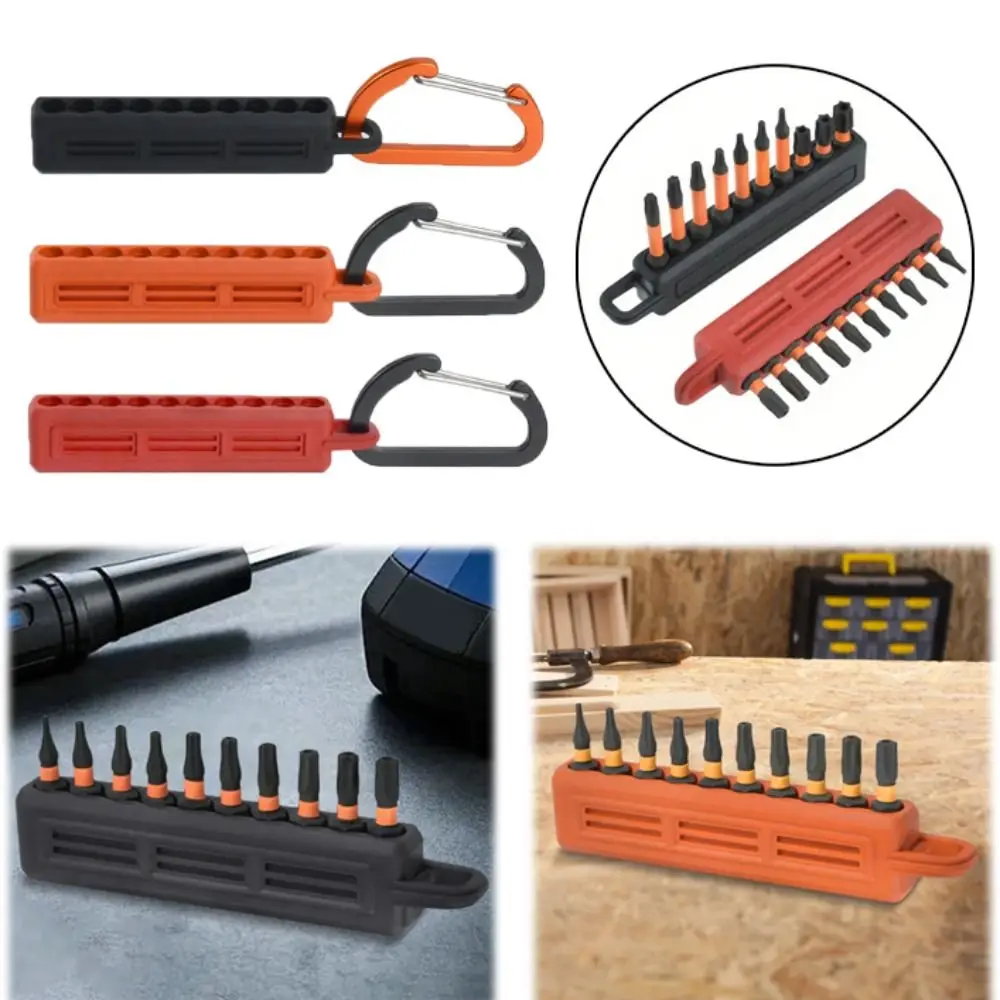 Plastic Case Hex Shank Screwdriver Bit Holder 10 Holes Storage Clip Screwdriver Bit Storage Organizer 22 Holes Portable Design
Plastic Case Hex Shank Screwdriver Bit Holder 10 Holes Storage Clip Screwdriver Bit Storage Organizer 22 Holes Portable Design