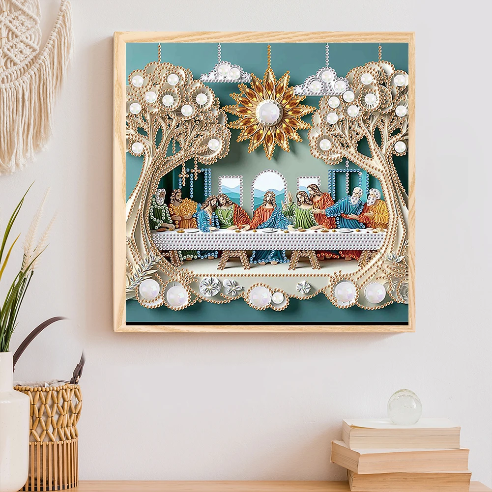 5D DIY Partial Special Shaped Drill Diamond Painting The Last Supper 30x30cm
5D DIY Partial Special Shaped Drill Diamond Painting The Last Supper 30x30cm