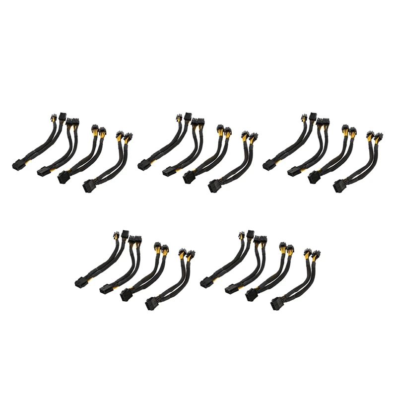 20 Pcs CPU 8 Pin Splitter ATX CPU 8 Pin Female To Dual 8(4+4) Pin Male EPS 12V For Motherboard Power Adapter Cable
20 Pcs CPU 8 Pin Splitter ATX CPU 8 Pin Female To Dual 8(4+4) Pin Male EPS 12V For Motherboard Power Adapter Cable