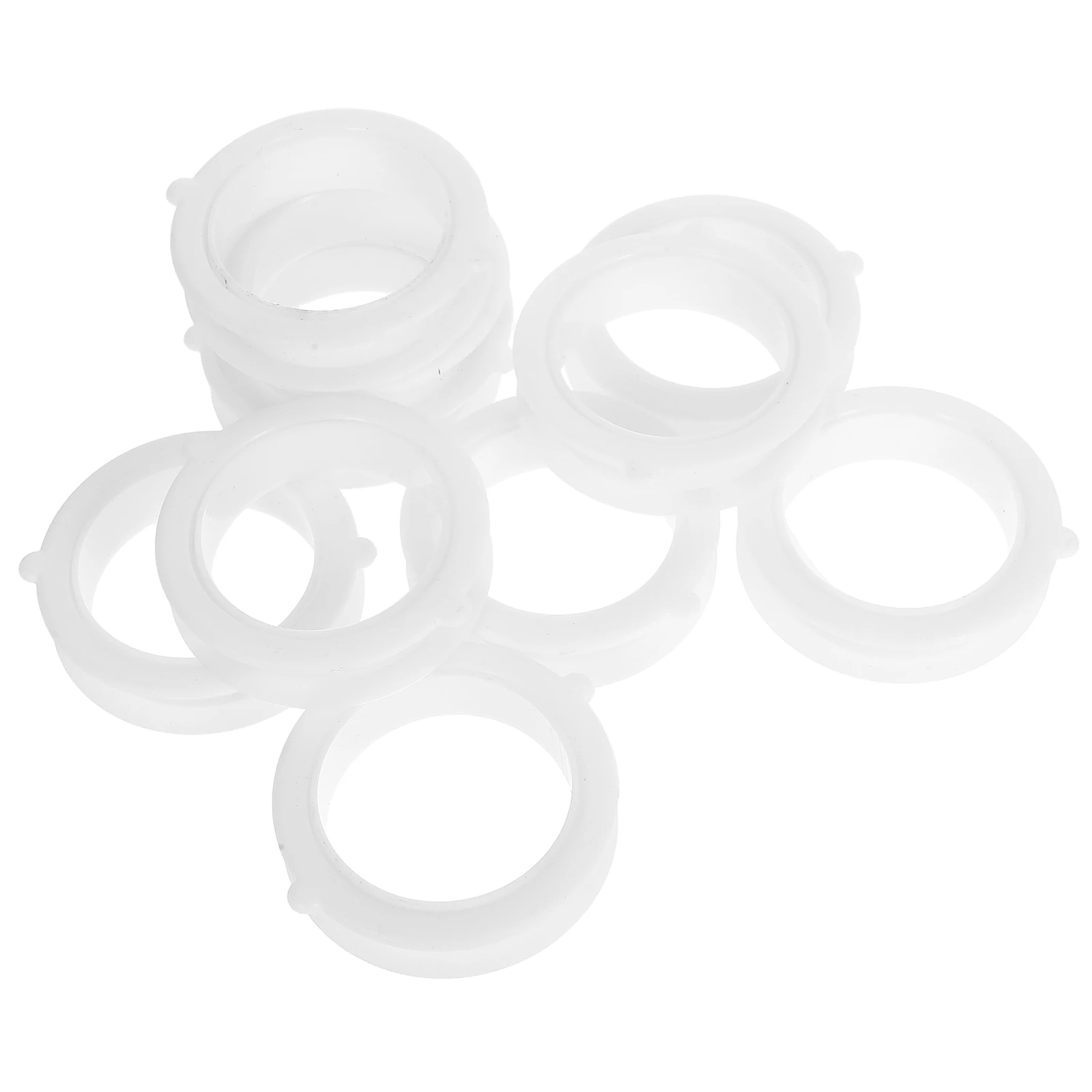 10 Pcs Sealing Ring Waterproof Decorative for Sink Kitchen Hose Plastic Flange Cover Wall Hose Cover Precise
10 Pcs Sealing Ring Waterproof Decorative for Sink Kitchen Hose Plastic Flange Cover Wall Hose Cover Precise