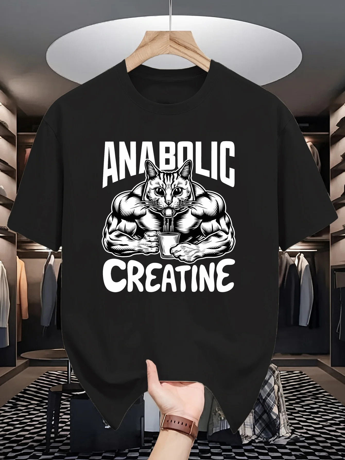 Anabolic Creatine Tee Casual Graphic Mens Tee Anabolic Creatine 95 Polyester 5% Spandex Regular Fit Slight Stretch
Anabolic Creatine Tee Casual Graphic Mens Tee Anabolic Creatine 95 Polyester 5% Spandex Regular Fit Slight Stretch