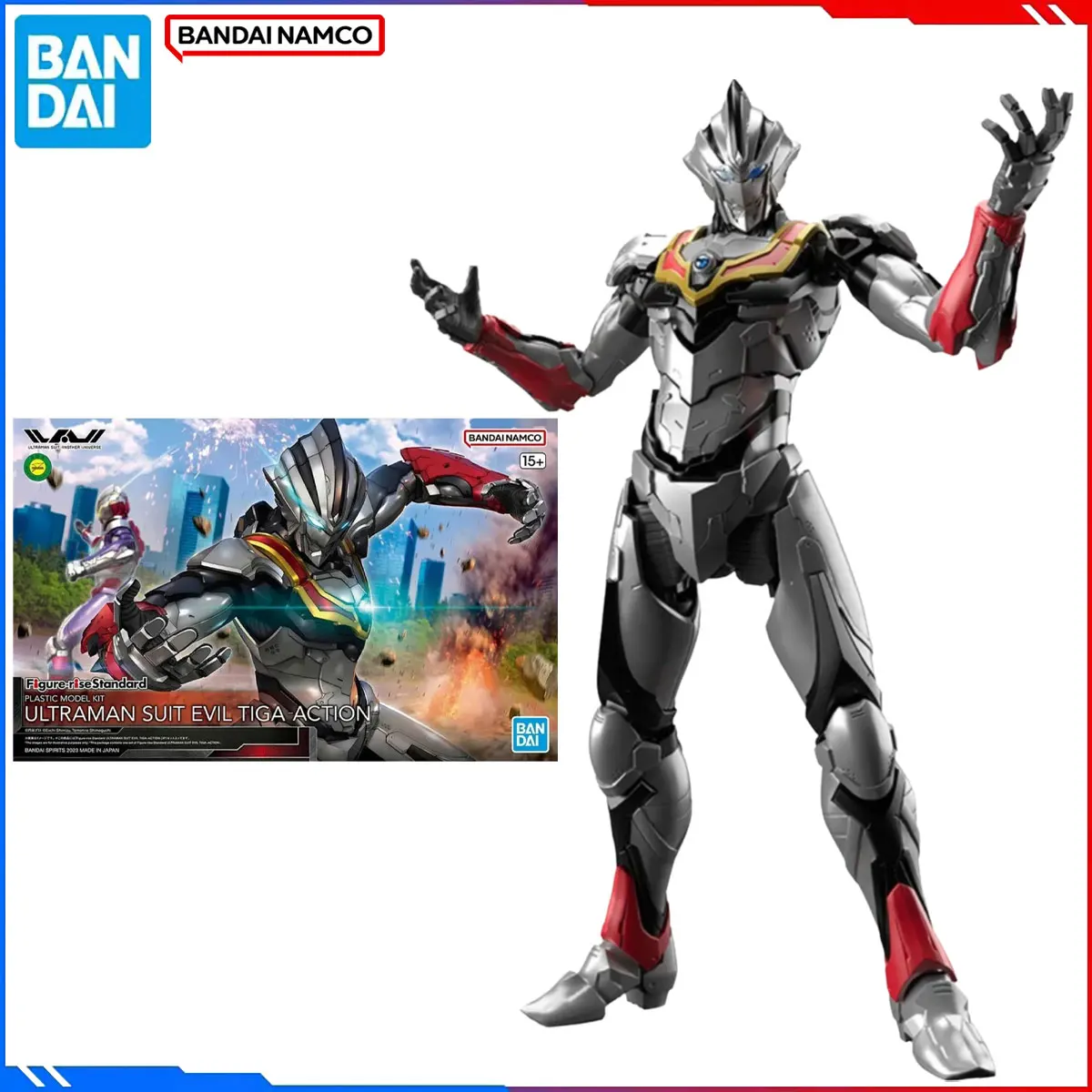 Genuine Bandai Original Ultraman Tiga Figure Model Kits Figure-rise 1/12 Anime Figures Evil Tiga Action Action Model Toys Gift
Genuine Bandai Original Ultraman Tiga Figure Model Kits Figure-rise 1/12 Anime Figures Evil Tiga Action Action Model Toys Gift