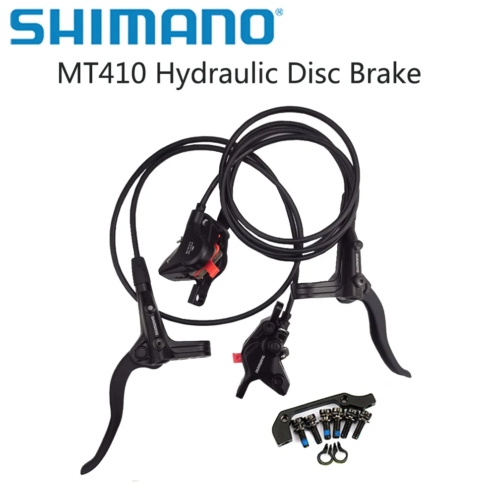 Гидравлический дисковый тормоз Shimano MT410, 2-поршневой, левый, передний, правый, задний, разделенный зажим, тормоз для горного велосипеда, оригинальные аксессуары для велосипеда
Гидравлический дисковый тормоз Shimano MT410, 2-поршневой, левый, передний, правый, задний, разделенный зажим, тормоз для горного велосипеда, оригинальные аксессуары для велосипеда