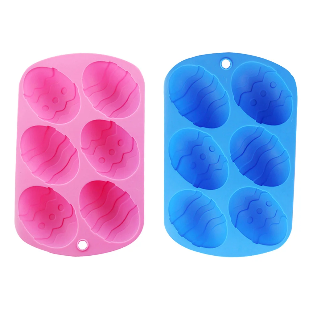 2 Pcs Six Cavities Easter Silicone Egg Mold Baking Tray Reusable Non Deforming Oven Refrigerator Resistant High Temperature
2 Pcs Six Cavities Easter Silicone Egg Mold Baking Tray Reusable Non Deforming Oven Refrigerator Resistant High Temperature