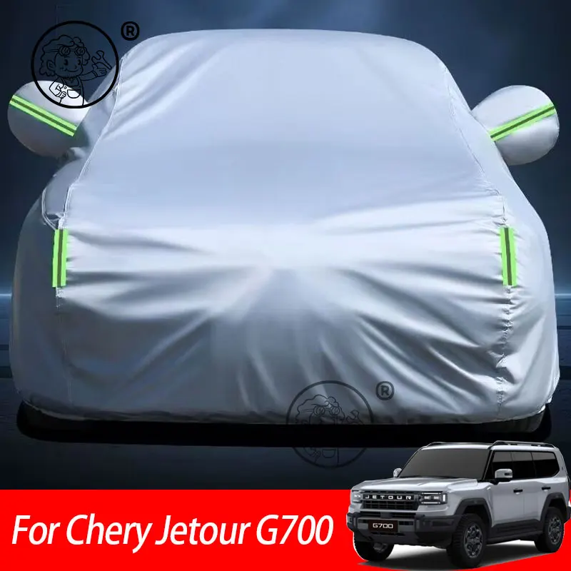 For Chery Jetour G700 2026 2027 Full Car Covers Outdoor Sun Anti UV Rain Snow Dust Protection Oxford Cloth Accessories
For Chery Jetour G700 2026 2027 Full Car Covers Outdoor Sun Anti UV Rain Snow Dust Protection Oxford Cloth Accessories