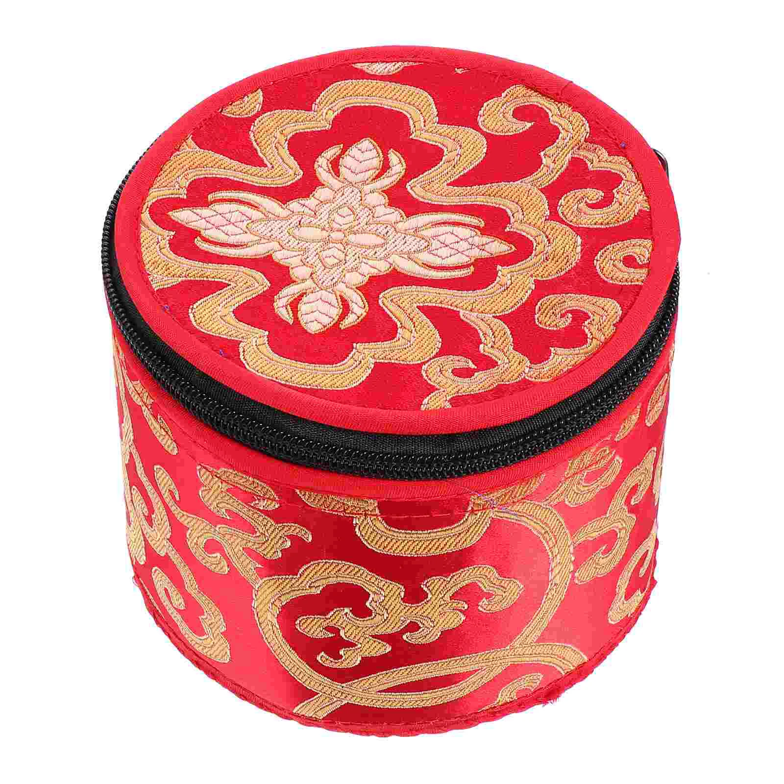 Portable Sound Bowl Storage Box Tibetan Singing Case Container Meditation Cloth Carrying
Portable Sound Bowl Storage Box Tibetan Singing Case Container Meditation Cloth Carrying