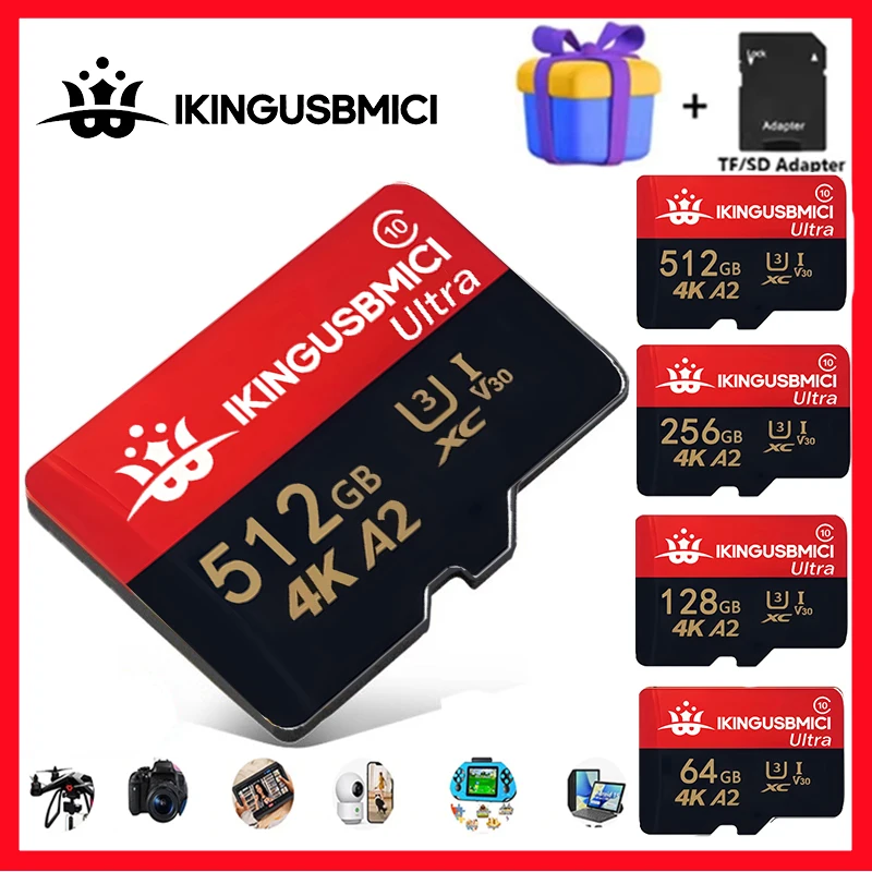 Extreme Pro SD Memory Card Micro TF SD Card Flash SD Card 512GB Memory Cards 64GB 128GB 256GB Memory Cards For Switch V30 For
Extreme Pro SD Memory Card Micro TF SD Card Flash SD Card 512GB Memory Cards 64GB 128GB 256GB Memory Cards For Switch V30 For