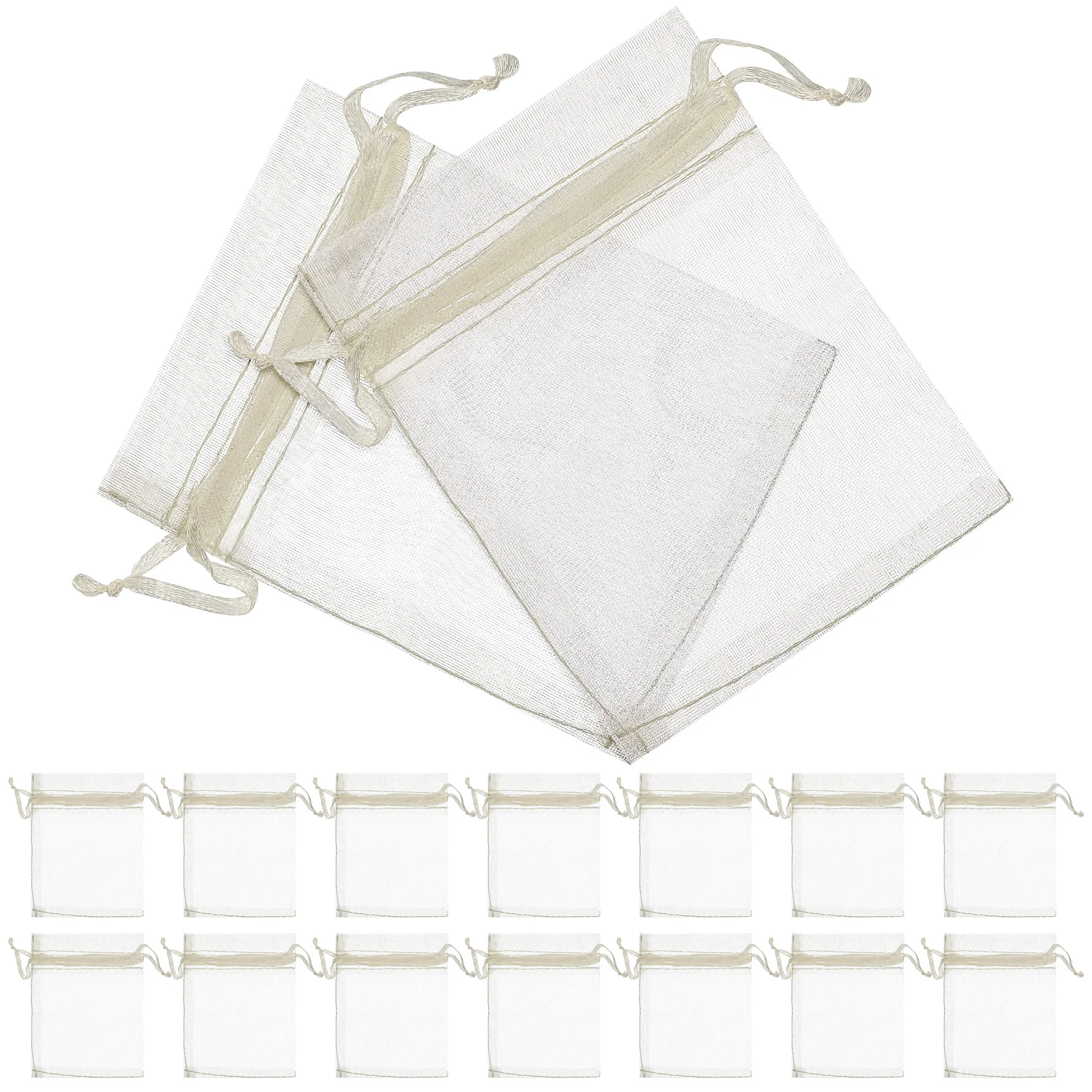 100pcs Small Organza Bags Premium Drawstring Candy Packing Party Favor Pouches Gift Wrapping Decorative Mesh Bags Travel Storage
100pcs Small Organza Bags Premium Drawstring Candy Packing Party Favor Pouches Gift Wrapping Decorative Mesh Bags Travel Storage