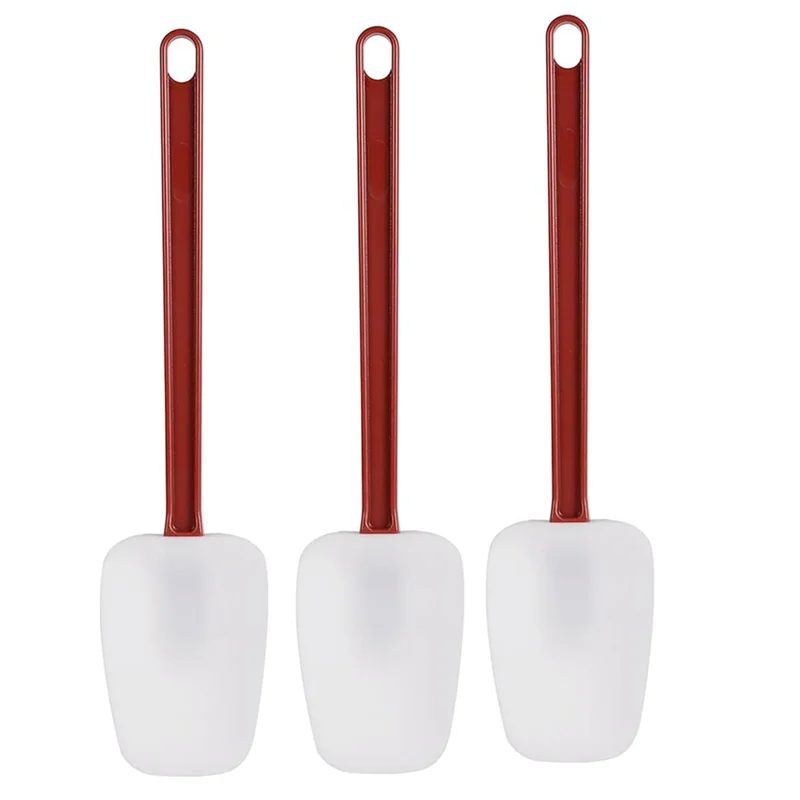 MLGB 3Pack Spatulas Silicone Heat Resistant, Spatula Silicone , Rubber Scraper Spatula 10 Inches, Kitchen Use B
MLGB 3Pack Spatulas Silicone Heat Resistant, Spatula Silicone , Rubber Scraper Spatula 10 Inches, Kitchen Use B