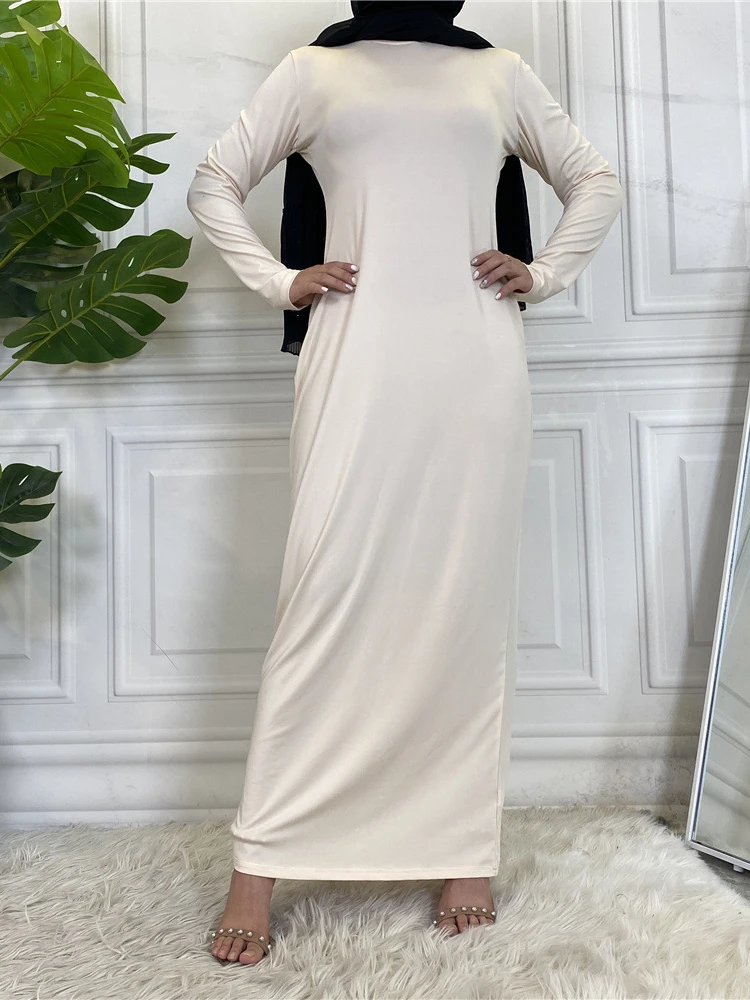 Inner Abaya Under Dress Islamic Inside Abayas All-Match Long Sleeve Slip Dress Muslim for Women Dubai Turkey Clothes Kaftan Robe
Inner Abaya Under Dress Islamic Inside Abayas All-Match Long Sleeve Slip Dress Muslim for Women Dubai Turkey Clothes Kaftan Robe