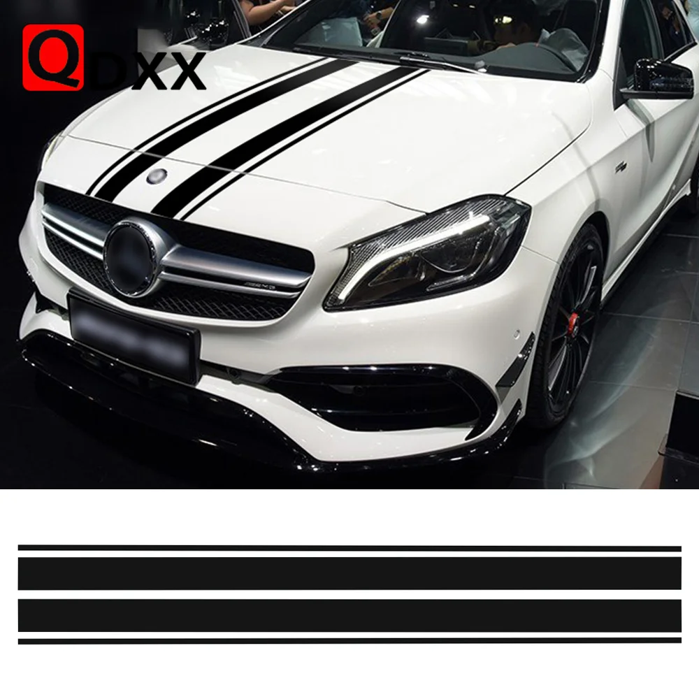 Edition 1 Style Bonnet Stripes Hood Decal Engine Cover Stickers for Mercedes Benz A GLA GLC CLA 45 AMG W176 C117 W204 W205 C63
Edition 1 Style Bonnet Stripes Hood Decal Engine Cover Stickers for Mercedes Benz A GLA GLC CLA 45 AMG W176 C117 W204 W205 C63