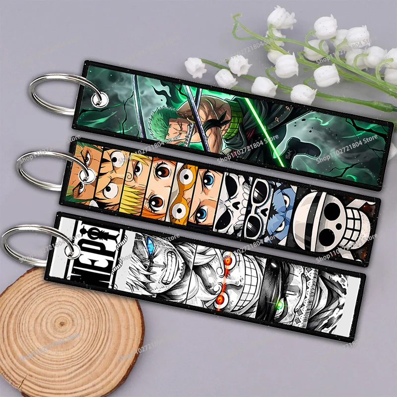 One Piece Double-sided Printed Key Ring for Boys Girls Anime Cartoon Fashion Keychain Students Key Fobs for Bags Accessories
One Piece Double-sided Printed Key Ring for Boys Girls Anime Cartoon Fashion Keychain Students Key Fobs for Bags Accessories