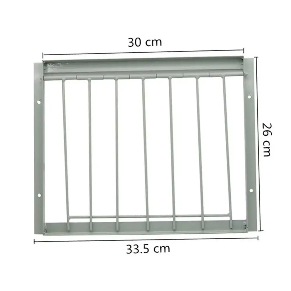 Metal Wire Bars Frame 30/40x26cm Pigeon Loft Door Single Entrance Removable Pigeon Entrance Door Trapping Trap Door Bird Cage
Metal Wire Bars Frame 30/40x26cm Pigeon Loft Door Single Entrance Removable Pigeon Entrance Door Trapping Trap Door Bird Cage
