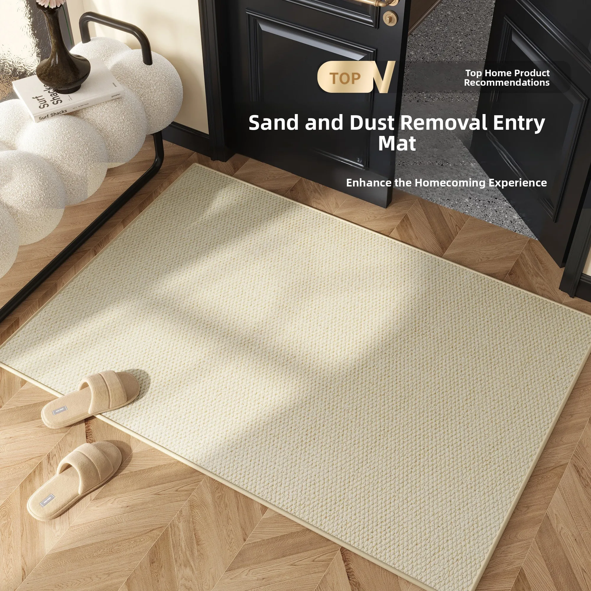 Anti-Slip Dust-Proof Large Entrance Mat Cusizable Non-Slip Indoor Door Mat Woven from Durable Polyester Fiber
Anti-Slip Dust-Proof Large Entrance Mat Cusizable Non-Slip Indoor Door Mat Woven from Durable Polyester Fiber
