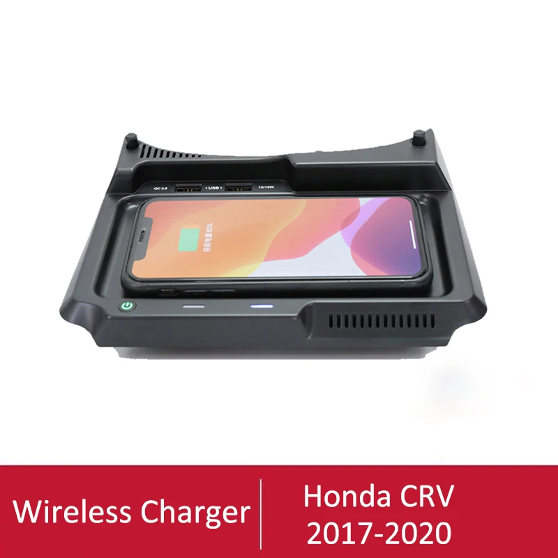 Car Wireless Charger For Honda CRV 2017 2018 2019 Charger fast charging phone charger accessories plate for iPhone
Car Wireless Charger For Honda CRV 2017 2018 2019 Charger fast charging phone charger accessories plate for iPhone