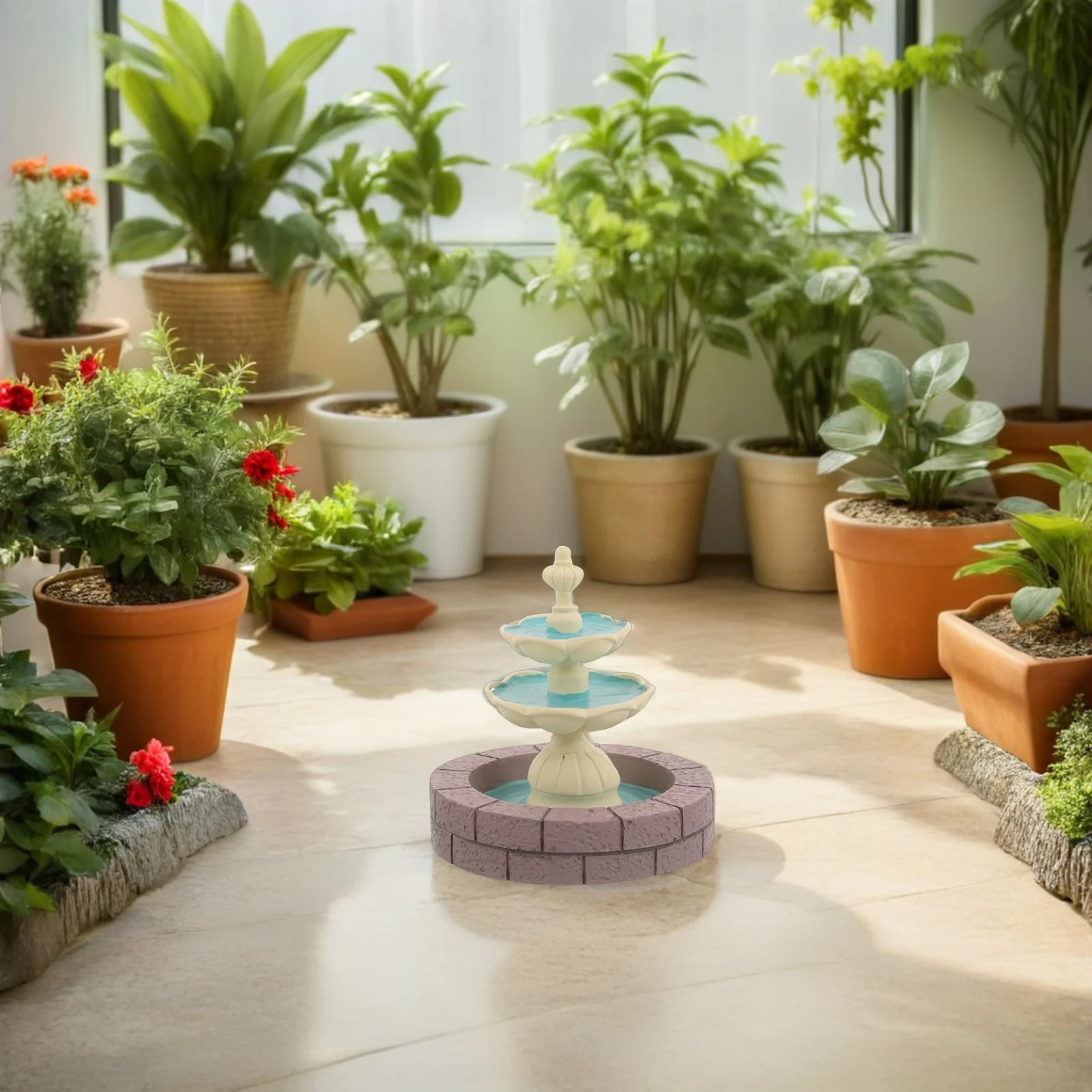 Mini Resin Tabletop Waterfall Fountain Indoor Desk Decor Micro Landscape Small Water Feature For Shelf Desktop Flowing Ornament
Mini Resin Tabletop Waterfall Fountain Indoor Desk Decor Micro Landscape Small Water Feature For Shelf Desktop Flowing Ornament