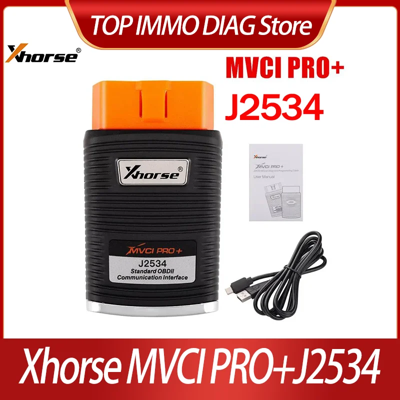 Xhorse MVCI PRO+J2534 XDMVJ0GL OBD2 Communication Interface vehicle diagnosis programming cable multiple protocols J2534 D-PDU
Xhorse MVCI PRO+J2534 XDMVJ0GL OBD2 Communication Interface vehicle diagnosis programming cable multiple protocols J2534 D-PDU