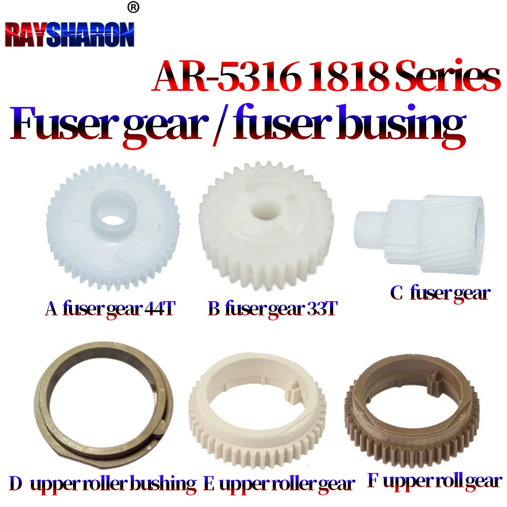 Fuser Gear Fuser Bushing For Sharp AR-5618 2008 2308 2328 2035 2028 5620 5623 1808S 3020D 3821D 4821D 4020 M180D M210D 3818 4018
Fuser Gear Fuser Bushing For Sharp AR-5618 2008 2308 2328 2035 2028 5620 5623 1808S 3020D 3821D 4821D 4020 M180D M210D 3818 4018
