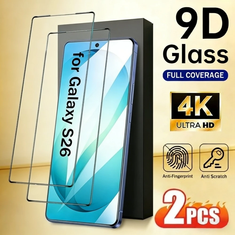 2 шт. ультрапрозрачные защитные пленки для экрана Samsung Galaxy S26 S25 S24 Ultra S23 S22 S21 Plus S25 S26 Edge, закаленное стекло с защитой от царапин
2 шт. ультрапрозрачные защитные пленки для экрана Samsung Galaxy S26 S25 S24 Ultra S23 S22 S21 Plus S25 S26 Edge, закаленное стекло с защитой от царапин