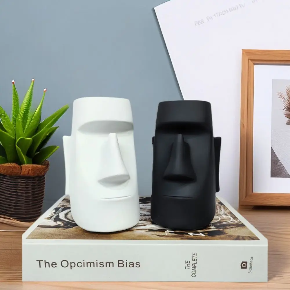 3D Stone Portrait Pen Holder Kawaii Waterproof Resin Eyeglasses Holder Large Capacity Cartoon Easter Statue Glasses Stand
3D Stone Portrait Pen Holder Kawaii Waterproof Resin Eyeglasses Holder Large Capacity Cartoon Easter Statue Glasses Stand