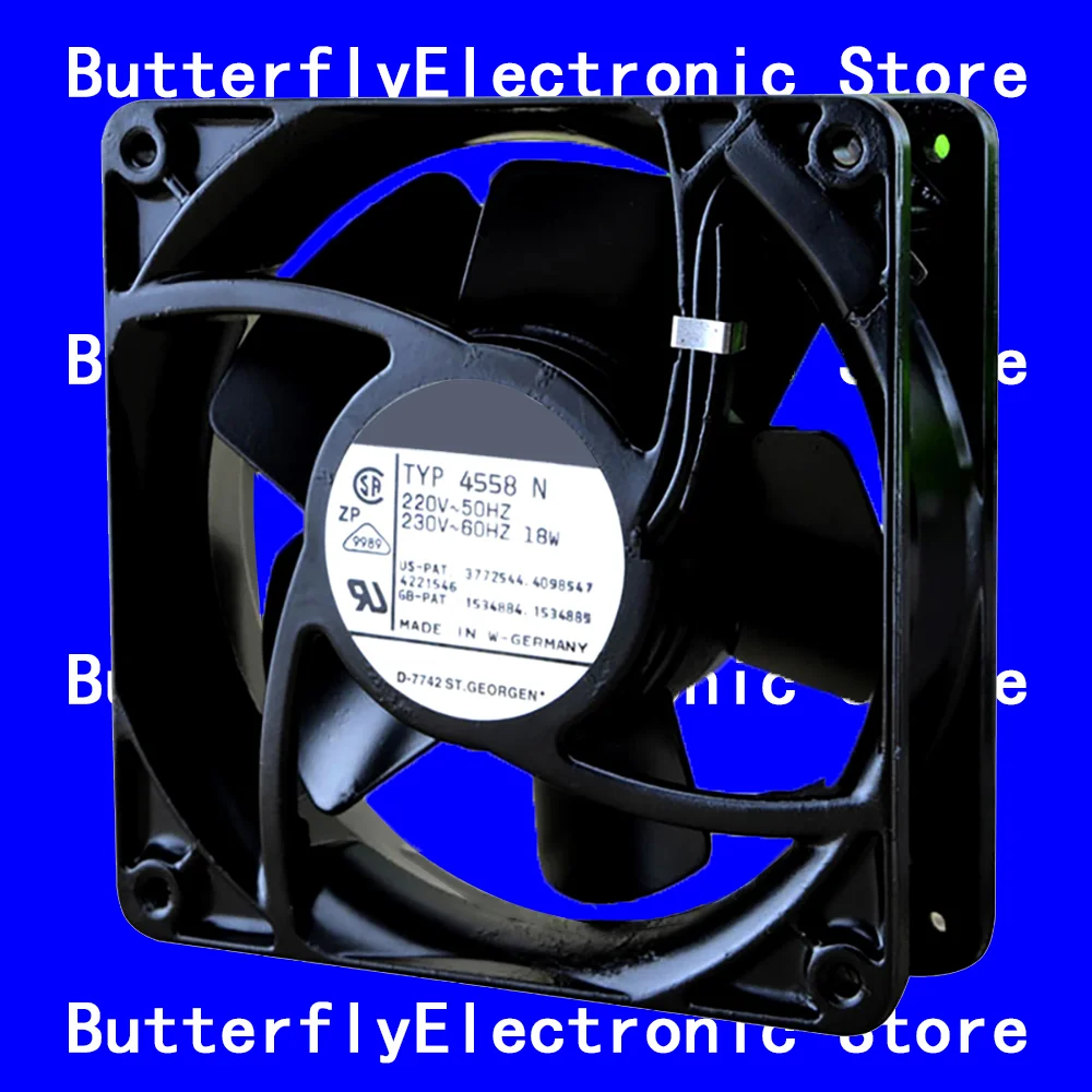 NEW ORIGINAL TYP 4558N 4558 N AC 220V/230V COOLING FAN 12038 120*120*38mm
NEW ORIGINAL TYP 4558N 4558 N AC 220V/230V COOLING FAN 12038 120*120*38mm