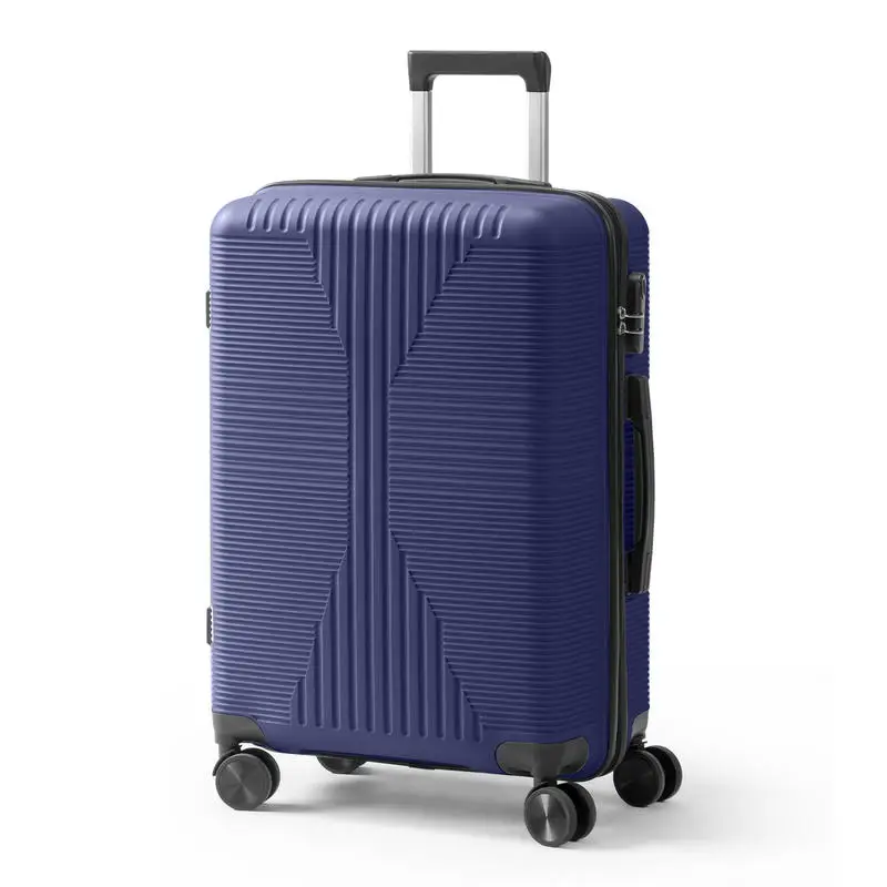 Non-TSA Customs Lock Single 24-inch PP Trolley Case, Navy Blue
Non-TSA Customs Lock Single 24-inch PP Trolley Case, Navy Blue